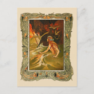 Carte Postale Charles Robinson - La Sirène