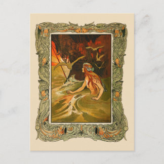 Carte Postale Charles Robinson - La Sirène