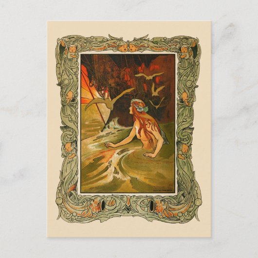 Carte Postale Charles Robinson - La Sirène (Devant)