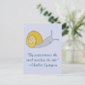 Carte Postale Charles Spurgeon Citation de persévérance de l'esc (Debout devant)