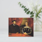 Carte Postale Charles V, Empress Isabella par Peter Rubens (Debout devant)