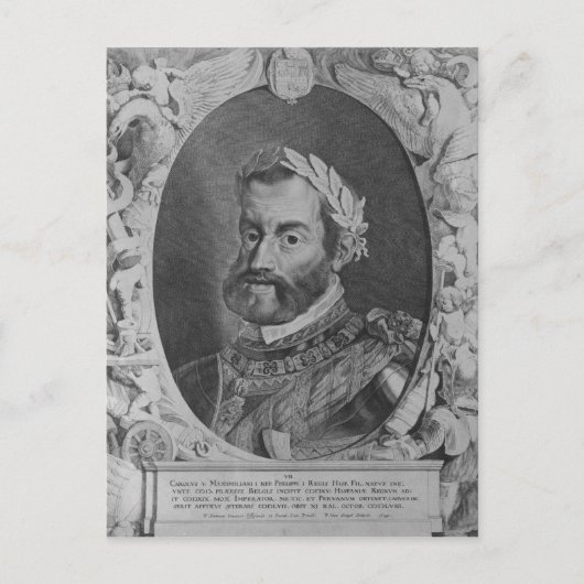 Carte Postale Charles V, Saint Empereur Romain (Devant)