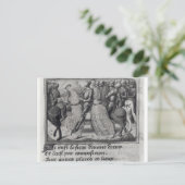 Carte Postale Charles VII et Jeanne d'Arc au siège de (Debout devant)