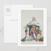 Carte Postale Charles XII (1682-1718) Roi de Suède de 'Receu (Devant / Derrière)