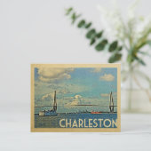Carte postale Charleston Carolina Sud Vintage voya (Debout devant)