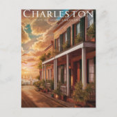 Carte Postale Charleston, Caroline du Sud (Devant)