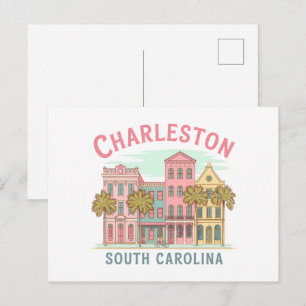 Carte Postale Charleston, Caroline du Sud