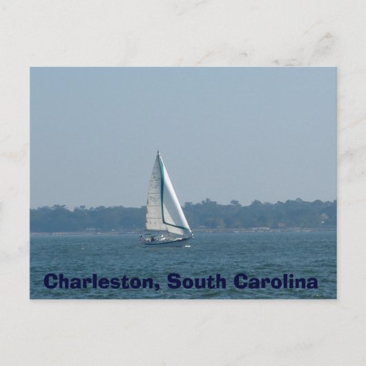 Carte Postale Charleston, Caroline du Sud (Devant)