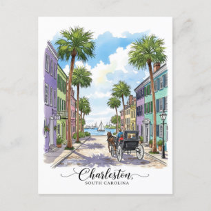 Carte Postale Charleston Caroline du Sud
