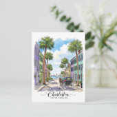 Carte Postale Charleston Caroline du Sud (Debout devant)