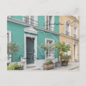 Carte postale Charleston Rainbow Row Caroline du S (Devant)