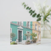 Carte postale Charleston Rainbow Row Caroline du S (Debout devant)