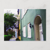 Carte Postale Charleston Rainbow Row Maisons (Devant)