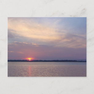 Carte Postale Charleston, SC Sunset