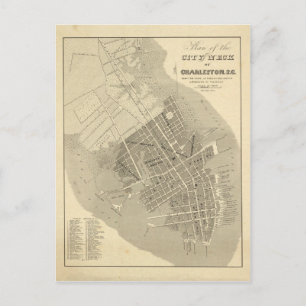 Carte Postale Charleston, South Carolina