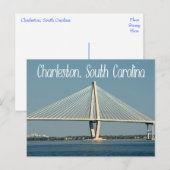 Carte postale Charleston South Carolina Ravenel Br (Devant / Derrière)