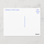 Carte postale Charleston South Carolina Ravenel Br (Dos)