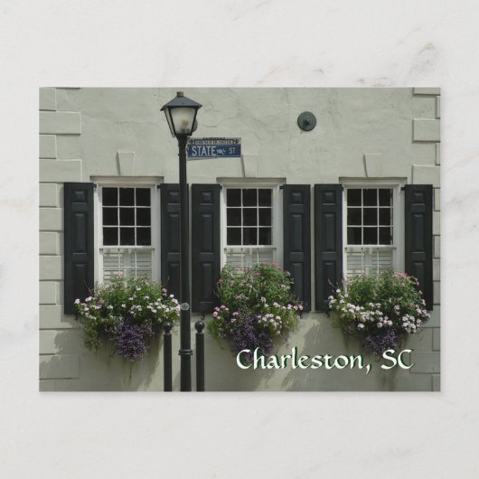Carte postale Charleston State St Post (Devant)