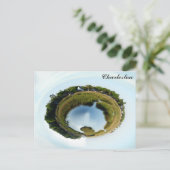 Carte Postale Charleston Sud Carolina Marsh Nature Photo (Debout devant)