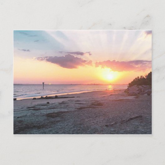 Carte Postale Charleston Sunset (Devant)