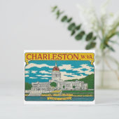 Carte postale Charleston, Virginie-Occidentale (Debout devant)