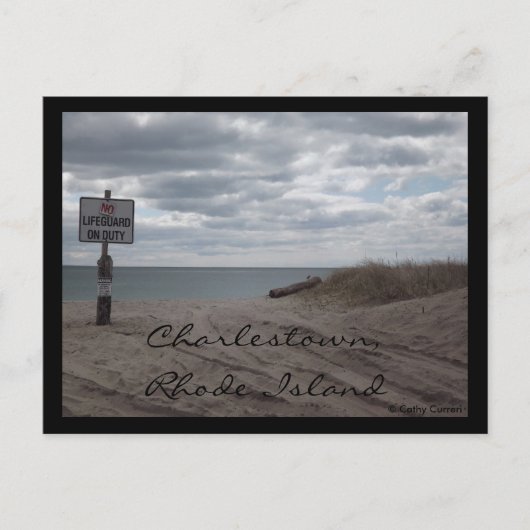 Carte Postale Charlestown, Rhode Island (Devant)