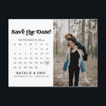 Carte postale CHARLI Retro Moderne Photo Enregistr<br><div class="desc">Ceci est une carte postale rétro pour annoncer une date importante avec une photo. Utilisez le bouton "personnaliser ce modèle" pour rendre cet aimant complètement unique ! Ajoutez votre propre image spéciale   entrez n'importe quel texte pour que cette carte postale corresponde parfaitement à votre style.</div>