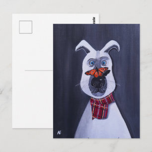 Carte Postale Charlie et le monarque Peinture d'Alfred Fox