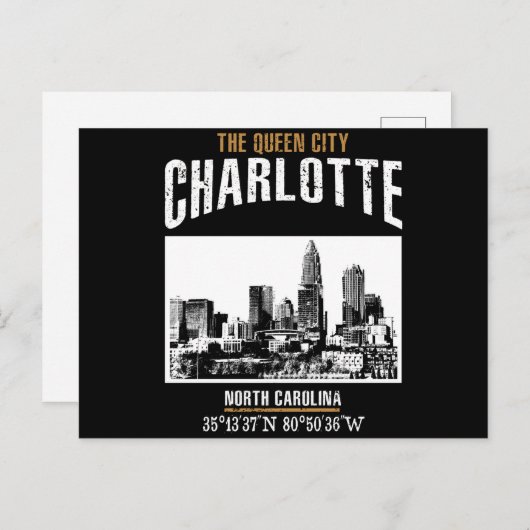 Carte Postale Charlotte (Devant / Derrière)