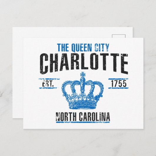 Carte Postale Charlotte (Devant / Derrière)