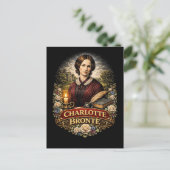 Carte Postale Charlotte Brontë (Debout devant)
