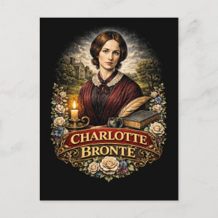 Carte Postale Charlotte Brontë