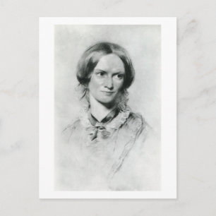 Carte Postale Charlotte Brontë portrait par George Richmond