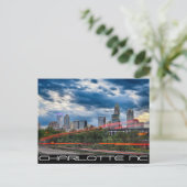 Carte Postale charlotte carolina ville skyline (Debout devant)