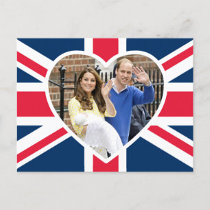 Carte Postale Charlotte Elizabeth Diana - Britannique Will Kate