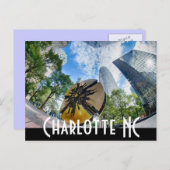Carte Postale Charlotte NC (Devant / Derrière)