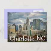 Carte Postale Charlotte NC (Devant / Derrière)