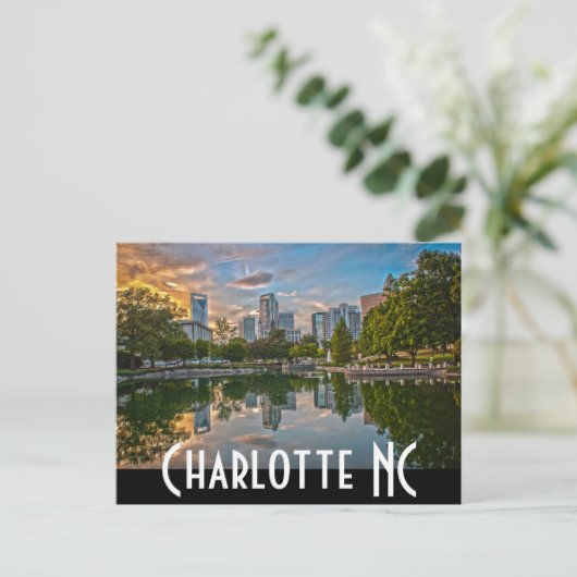Carte Postale Charlotte NC (Debout devant)