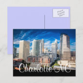 Carte Postale Charlotte NC (Devant / Derrière)