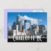 Carte Postale Charlotte NC (Devant / Derrière)