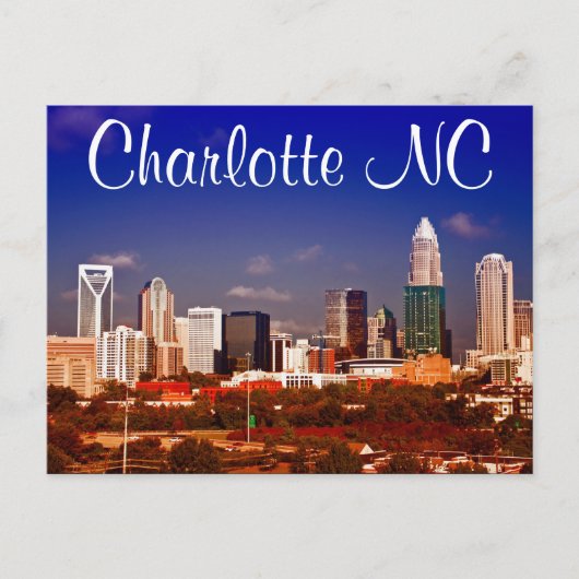 Carte Postale Charlotte NC (Devant)