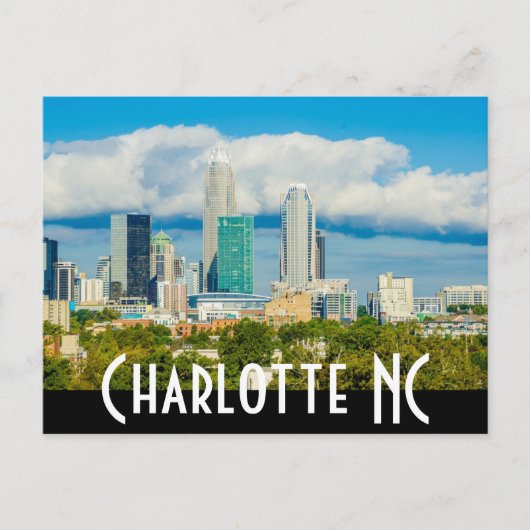 Carte Postale Charlotte NC (Devant)