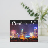 Carte Postale Charlotte NC (Debout devant)
