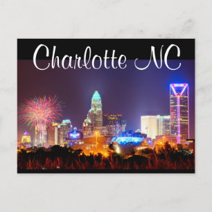 Carte Postale Charlotte NC