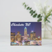 Carte Postale Charlotte NC (Debout devant)