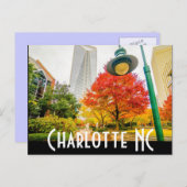 Carte Postale Charlotte NC (Devant / Derrière)