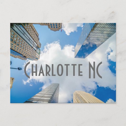 Carte Postale Charlotte NC (Devant)
