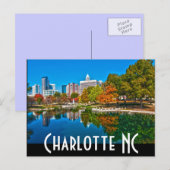 Carte Postale Charlotte NC (Devant / Derrière)