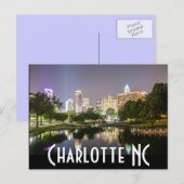 Carte Postale Charlotte NC (Devant / Derrière)