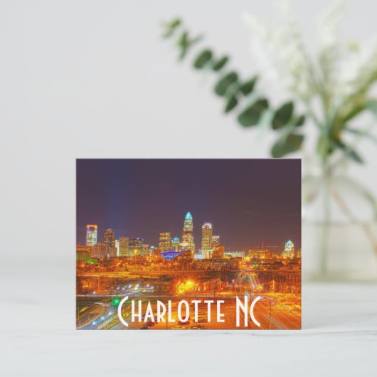 Carte Postale Charlotte NC (Debout devant)